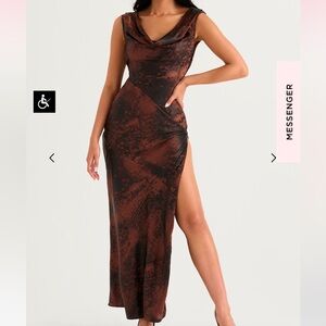 HOUSE OF CB “ALAINA” dress XS NEW WO Tags (never worn)